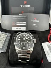 TUDOR Black Bay Monochrome Black Dial Oyster M7941A1AONU with Box and Papers
