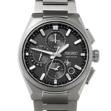 Seiko Astron Nexstar SBXC163 (5X83-0AE0-1) Black Dial Titanium Solar #W2812