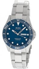 MIDO Ocean Star 200C Automatic 42mm Blue Dial Silver Men's Watch