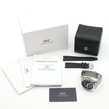 IWC IW328802 Black Dial Automatic Watch 42mm Stainless Steel Box Papers