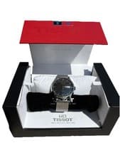 Tissot Visodate Automatic Black Dial Milanais bracelet w/box and papers