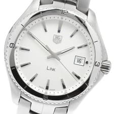 TAG HEUER Link WAT1111.BA0950 Date Silver Dial Quartz Men's Watch_950992