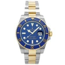 Rolex Watch Submariner Date Blue 116613LB- Inventory 8694 40mm