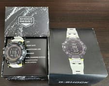 CASIO G-SHOCK GBD-H1000-1A7JR G-SQUAD Black White Used w/Box