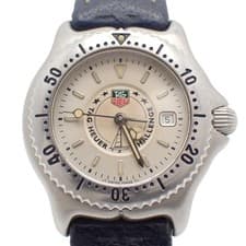 TAG Heuer S/el Challenge WI1310 Quartz Silver Dial Leather Women's Watch
