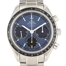 Authentic Omega Speedmaster Racing 326.30.40.50.03.001 Stainless Steel Mecha...