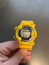 CASIO G-SHOCK GF-8250-9JF Yellow Solar Digital Watch FROGMAN