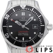 Omega Seamaster Diver 300M quartz 28mm 212.30.28.61.01.001 SS ladies watch black