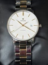 Rado Coupole Classic R22860103 Automatic Two-Tone Men's Watch Retail Price $1610