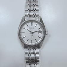 Seiko KS HI-BEAT 4502-7001 Manual Watch with Silver Dial for Unisex 16cm