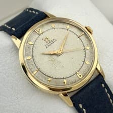 Omega Bumper Automatic Cal 351 14K Gold Filled Vintage Mens Watch Ref. G6213