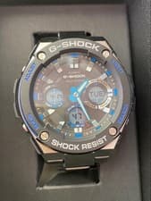 CASIO G-SHOCK GST-W100D-1A2JF Tough Solar Watch with Metal Band