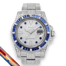 Rolex Submariner Date 116659SABR Diamond Silver Men’s Watch