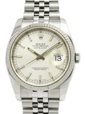 Rolex Datejust 116234 Automatic 36mm Silver Men's Watch Stainless Steel