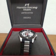 F1 HONDA Racing Team SEIKO collaboration chronograph watch