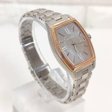 Seiko Lukia Grow SSQW072 Solar Radio Titanium Sapphire 100m Ladies Watch Used