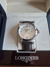 Longines Conquest Sunray Silver Men's Watch - L3.760.4.76.5