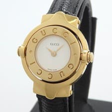 Gucci Turnface White Quartz GF Watch