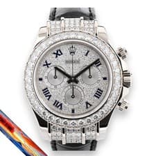 Rolex Daytona 116599ZER D Men’s Diamond Watch A Condition