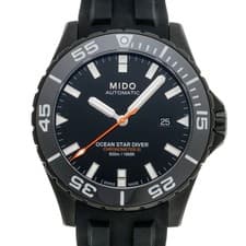 Mido Ocean Star Diver 600 Automatic M026.608.37.051.00 Black Dial Ss Pvd