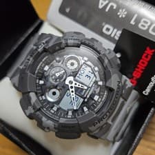 CASIO G-SHOCK GA-100CM-8AJF Battery Replaced Men's Ana-Digi Watch New with Box