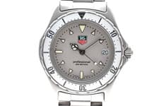 Vintage TAG Heuer 2000 Professional 972.013 Gray Dial Mens Quartz [Near MINT]
