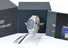 Unused TAG Heuer Formula 1 WAZ1010 Blue Dial Quartz Men's Watch Swiss Box Set