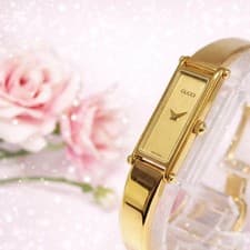 Good Condition Gucci GUCCI 1500 Square Bangle Watch Wristwatch GUCCI,19364