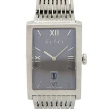 AUTHENTIC GUCCI 8600M G Metro Japan Limited Edition gray SS Quartz Wristwatch