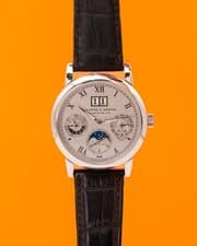 A. Lange & Söhne Langematik Perpetual 38.5mm 310.025E Platinum Rhodium Dial