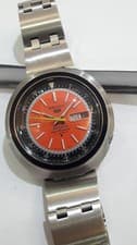 Seiko 5 Sports Ufo Automatic Orange Dial 6119-6400 Vintage Watch 1975