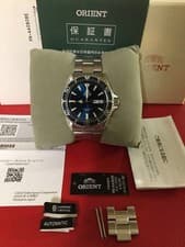 Orient Mako 3 RN AA0808E Watch Kamus Green Dial Authentic Used Ready to Use