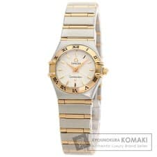 OMEGA 1260.32 Constellation Mini Watch Stainless Steel SSxK18PG Ladies Used