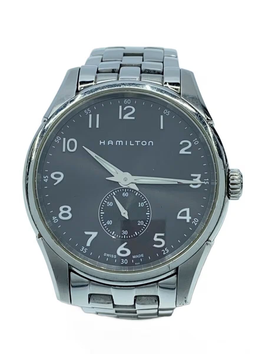 HAMILTON Jazzmaster Quartz Watch Analog Stainless SLV SLV H384110