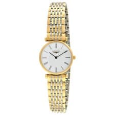 Longines La Grande Classique Quartz White Dial Ladies Watch L4.209.2.11.D