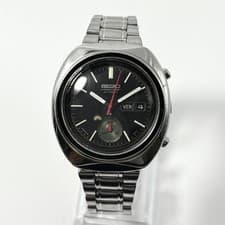 Vintage 1971 SEIKO Speed Timer 6138-0020 Men 41mm Automatic Watch Used