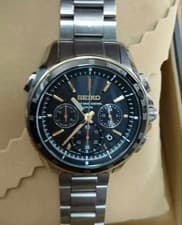 Seiko Brightz Solar Titanium Watch Used Tested From Japan