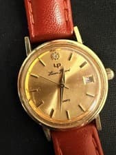 Vintage Lucien Piccard Quartz 14K Yellow Gold Swiss Ladies Dress Watch Works