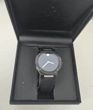 Movado SE Extreme Swiss Automatic 44 mm PVD w Rubber Strap 12.1.82.1138