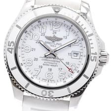 BREITLING Super Ocean II 42 A17365 Date white Dial Automatic Men's Watch_951983