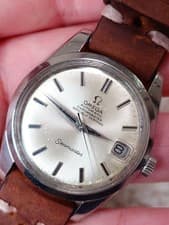 OMEGA Seamaster Chronometer Cal 564 Automatic Mens Watch Date Vintage Silver