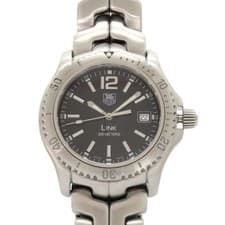 TAG Heuer Link Date WT1110-0 Black Stainless Steel Quartz Working