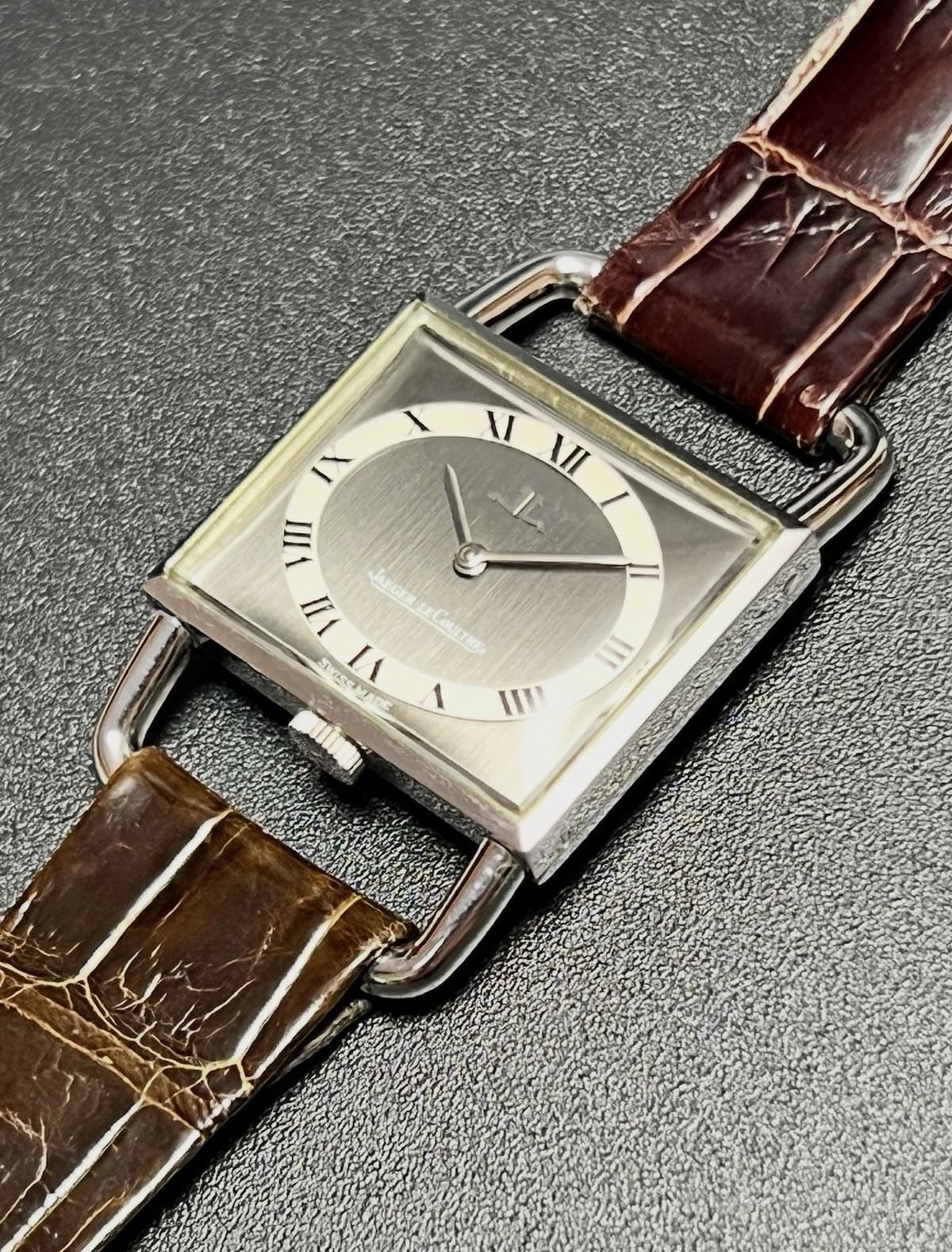 Jaeger Le-Coultre lock - model Etrier Jambo unisex ref. 9041.42 - Vintage