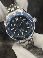 OMEGA Seamaster Blue Dial 36mm 2222.80 w/ Box & Papers