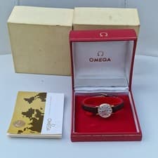 Vintage Ladies Omega Geneve Automatic gold Plated 562.0018, 23mm Box & Papers