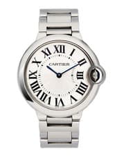 Cartier Ballon Bleu 36mm W69011Z4 Stainless Steel Women's Watch