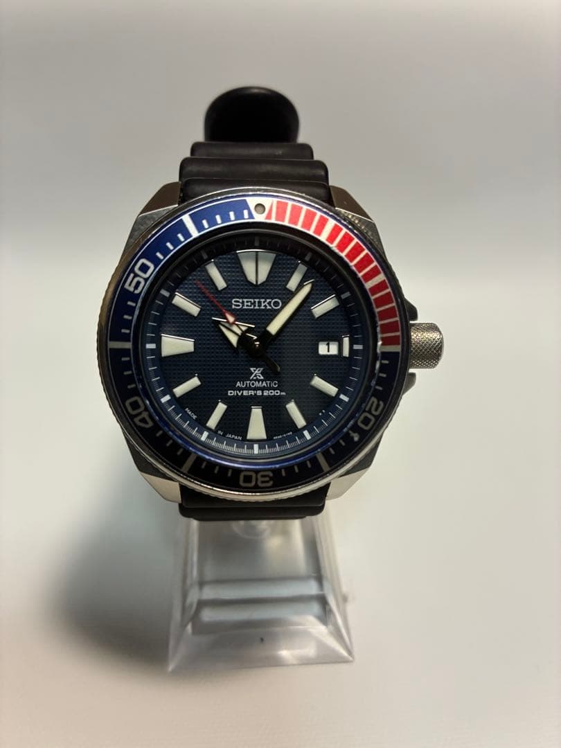 Seiko 4R35-01V0 Prospex Automatic Divers Watch 200m Used From Japan