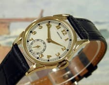 1946 Vintage HAMILTON ENDICOT, Stunning SILVER Dial, Serviced, 1 Year warranty