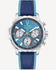 Bulova E1 Team Miami Men's Electric Boat Racing New Marine Star B 96B460