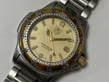 TAG HEUER 995.413K Professional 200M Men's Watch Stainless Steel Strap